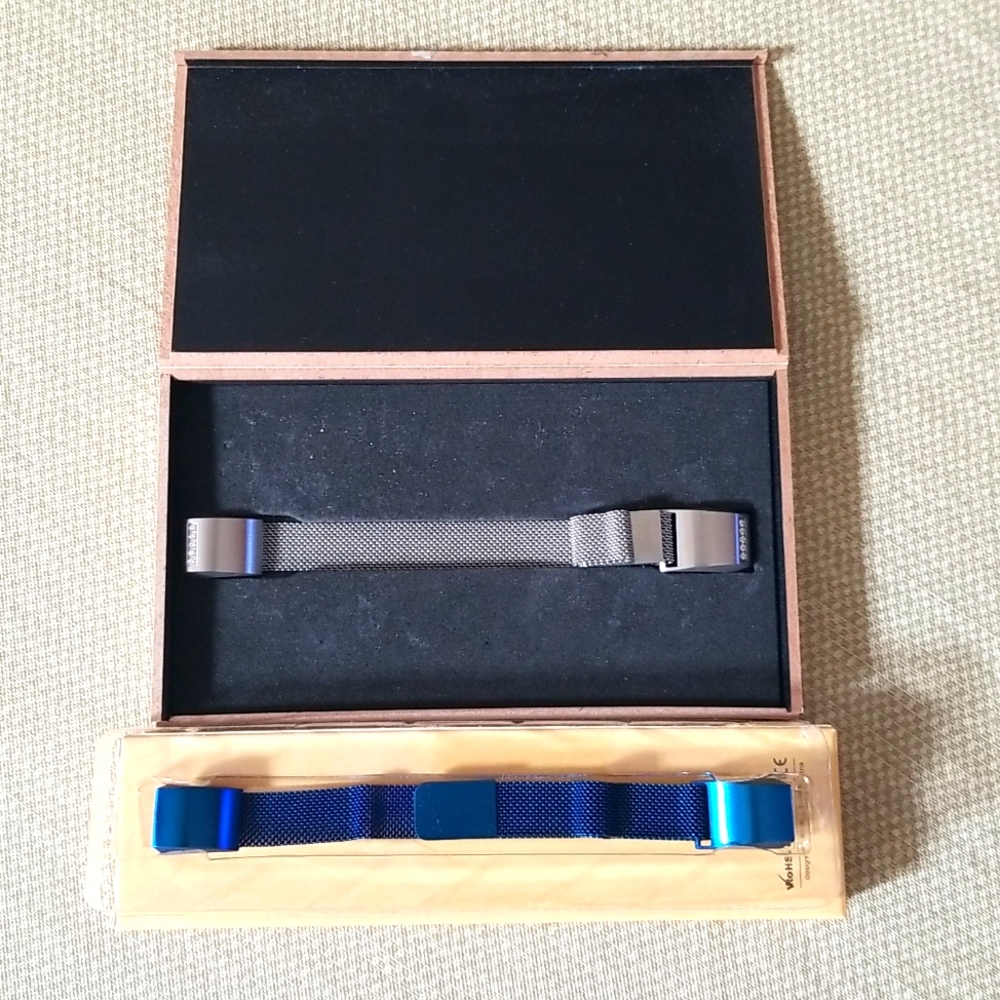 🥳Host Pick🥳 2 Designer Mesh Bands For Fitbit Alta HR Devices - Set Two